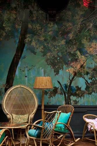 30 нереальных интерьеров с фотообоями